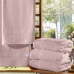 Toalha Avulsa Rosto KazzaVip 100% Algodão Nobre Jacquard Limoges 50cm 80cm Rosa Cetim