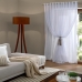 Cortina KazzaVip Renda 100% Poliéster Clássica Pantalla para Sala Quarto Com Forro 3,50m x 2,20m Branco