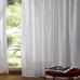 Cortina KazzaVip Renda 100% Poliéster Clássica Pantalla para Sala Quarto Com Forro 3,50m x 2,20m Branco