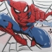 Par de Fronha KazzaVip Malha 100% Algod&atilde;o Marvel Estampa Localizada Spider-Man 48cmx68cm Branco