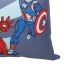 Par de Fronha KazzaVip Malha 100% Algodão Marvel Estampa Localizada Avengers 48cmx68cm Branco