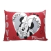 Fronha Avulsa KazzaVip Malha 100% Algodão Disney Estampa Localizada Minnie Lovers 48cmx68cm Branco