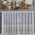 Cortina KazzaVip de Renda sem Forro para Cozinha Valencia Galinha Retro 2,00m,x,80cm Branco