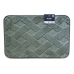 Tapete Conforto Kazzavip Felpa 100% Poli&eacute;ster Antiderrapante Tijolinho Macio e Alto Relevo 38x58cm Verde