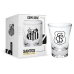 Copo Dose Individual KazzaVip Vidro Oficial Licenciado SANTOS Football Club 60ml Incolor