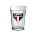 Copo Avulso Americano KazzaVip De Vidro Sao Paulo Oficial Licenciado 190ML Incolor