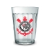 Copo Avulso Americano KazzaVip De Vidro CORINTHIANS Oficial Licenciado 190ML Incolor