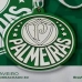 Chaveiro KazzaVip Emborrachado Oficial Escudo Time Palmeiras Fecho Mosquet&atilde;o Futebol Brasileiros Verde