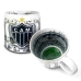 Caneca KazzaVip Est&aacute;dio do Atl&eacute;tico Mineiro Cer&acirc;mica 360 ML Arena MRV Oficial Licenciada Branco