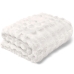 Manta Bubble Rabbit Kazzavip Queen Microfibra Flannel 100% Poli&eacute;ster Aspen 2,40mx2,60m Branco