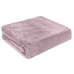 Manta KazzaVip Solteiro Microfibra 100% Poliéster Flannel Gales Efeito Jacquard 240g/m2 Rose