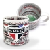 Caneca KazzaVip Est&aacute;dio do Sao Paulo FC Cer&acirc;mica 360 ML Morum Bis Oficial Licenciada Branco