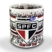 Caneca KazzaVip Est&aacute;dio do Sao Paulo FC Cer&acirc;mica 360 ML Morum Bis Oficial Licenciada Branco