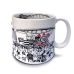 Caneca KazzaVip Est&aacute;dio do Time do Corinthians 360 ML Cer&acirc;mica Tim&atilde;o Oficial Licenciada Branco