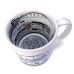 Caneca KazzaVip Est&aacute;dio do Time do Corinthians 360 ML Cer&acirc;mica Tim&atilde;o Oficial Licenciada Branco
