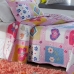 Kit Cobre Leito Bouti KazzaVip Solteiro Teen Microfibra 100% Poliéster Estampado Patchwork Stickers 2 peças Rosa