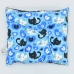 Cama Pet para Cães ou Gatos KazzaVip Pelúcia 1,5mm Toque Suave 100% Poliéster Estampa Gatinhos Tamanho(P) Azul
