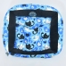 Cama Pet para Cães ou Gatos KazzaVip Pelúcia 1,5mm Toque Suave 100% Poliéster Estampa Gatinhos Tamanho(P) Azul