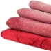 Manta Buettner Casal Microfibra 100% Poliéster Urban Flannel Jacquard 2,20mx2,40m Vermelho
