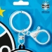 Chaveiro KazzaVip Emborrachado Oficial Escudo Time Gremio Fecho Mosquet&atilde;o Futebol Brasileiro Preto