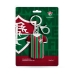 Chaveiro Camisa KazzaVip Emborrachado Oficial Time Fluminense Fecho Mosquet&atilde;o Futebol Brasileiro Gren&aacute;
