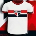 Chaveiro Camisa KazzaVip Emborrachado Oficial Time Sao Paulo Fecho Mosquet&atilde;o Futebol Brasileiro Branco
