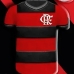 Chaveiro Camisa KazzaVip Emborrachado Oficial Time Flamengo Fecho Mosquet&atilde;o Futebol Brasileiro Vermelho