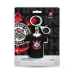 Chaveiro Camisa KazzaVip Emborrachado Oficial Time Corinthians Fecho Mosquet&atilde;o Futebol Brasileiro Preto