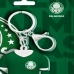 Chaveiro Camisa KazzaVip Emborrachado Oficial Time Palmeiras Fecho Mosquet&atilde;o Futebol Brasileiro Verde