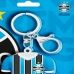 Chaveiro Camisa KazzaVip Emborrachado Oficial Time Gremio Fecho Mosquet&atilde;o Futebol Brasileiro Azul 