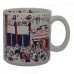 Caneca KazzaVip do Paran&aacute; Cer&acirc;mica 360 ML Est&aacute;dio Vila Capanema Licenciada Branco