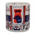 Caneca KazzaVip do Paran&aacute; Cer&acirc;mica 360 ML Est&aacute;dio Vila Capanema Licenciada Branco