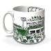 Caneca KazzaVip do Goi&aacute;s Esporte Clube Cer&acirc;mica 360 ML Est&aacute;dio da Serrinha Licenciada Branco
