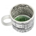 Caneca KazzaVip da Ponte Preta Futebol Clube Cer&acirc;mica 360 ML Est&aacute;dio Moises Lucarelli Licenciada Branco