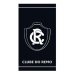 Toalha Praia KazzaVip Veludo Estampado 100% Algod&atilde;o Bras&atilde;o Licenciado Oficial Clube Remo 70cm x 140m Azul Marinho