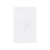 Toalha Social Academia e Mão Buettner Jacquard Veludo Futebol Sao Paulo 33cmx50cm Branco
