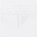 Toalha Social Academia e Mão Buettner Jacquard Veludo Futebol Sao Paulo 33cmx50cm Branco
