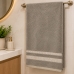 Kit 02 - Toalha Rosto KazzaVip Felpuda 100% Algod&atilde;o Princess 45cm x 75cm Gris