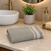 Kit 02 - Toalha Rosto KazzaVip Felpuda 100% Algod&atilde;o Princess 45cm x 75cm Gris