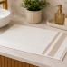 Kit 02 - Toalha Rosto KazzaVip Felpuda 100% Algodão Princess 45cm x 75cm Branco