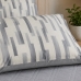 Fronha Avulsa KazzaVip Malha 100% Algod&atilde;o Basic Natan Estampada 50cmx70cm Grafite