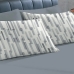 Par de Fronha KazzaVip Malha 100% Algod&atilde;o Basic Natan Estampada 50cmx70cm Grafite
