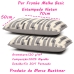 Par de Fronha KazzaVip Malha 100% Algod&atilde;o Basic Natan Estampada 50cmx70cm Grafite