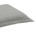 Par de Porta Travesseiro Buettner Malha Mescla 90% Algod&atilde;o e 10% Poli&eacute;ster Linha Basic 50cmx70cm Bege