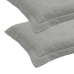 Par de Porta Travesseiro Buettner Malha Mescla 90% Algod&atilde;o e 10% Poli&eacute;ster Linha Basic 50cmx70cm Bege