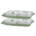 Par de Fronha Buettenr Malha 100% Algodão Basic Dominique Estampada 50cmx70cm Verde Musgo