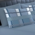 Fronha Avulsa Buettenr Malha 100% Algod&atilde;o Basic Oliver Estampada 50cmx70cm Azul