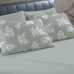 Fronha Avulsa Buettner Malha 100% Algodão Basic Avencas Estampada 50cmx70cm Verde Oliva