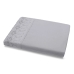 Saia Cama Box Buettner Solteiro King Percal 180 Fios 100% Algodão Melody com Aplicação de Renda Marion Cinza
