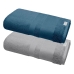 Kit 2 Toalhas Banhao Buettner 100% Algodão Egípcio Peteado Nobre 81cmx150m Aliance Marinho e Cinza Stone